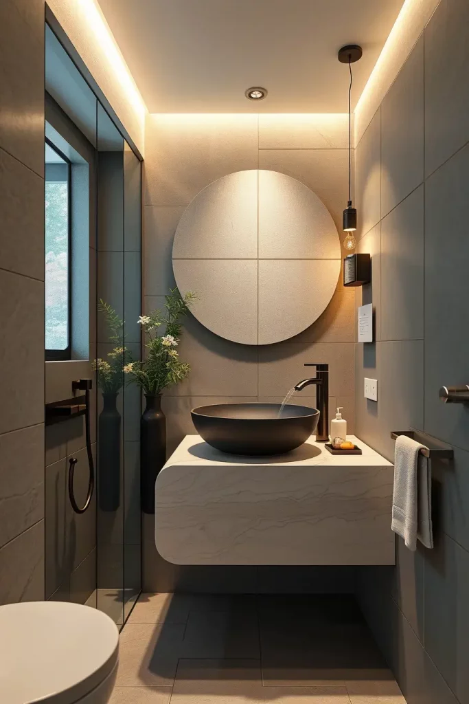 66 Bathroom Furniture Ideas with Soft Lines for a Modern and Elegant Look