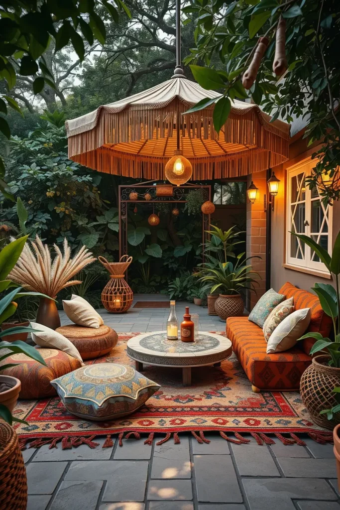 63 Boho Patios: Stylish and Cozy Outdoor Space Ideas
