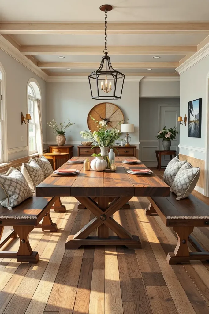 66 Farmhouse Dining Rooms That Blend Rustic Charm and Modern Comfort