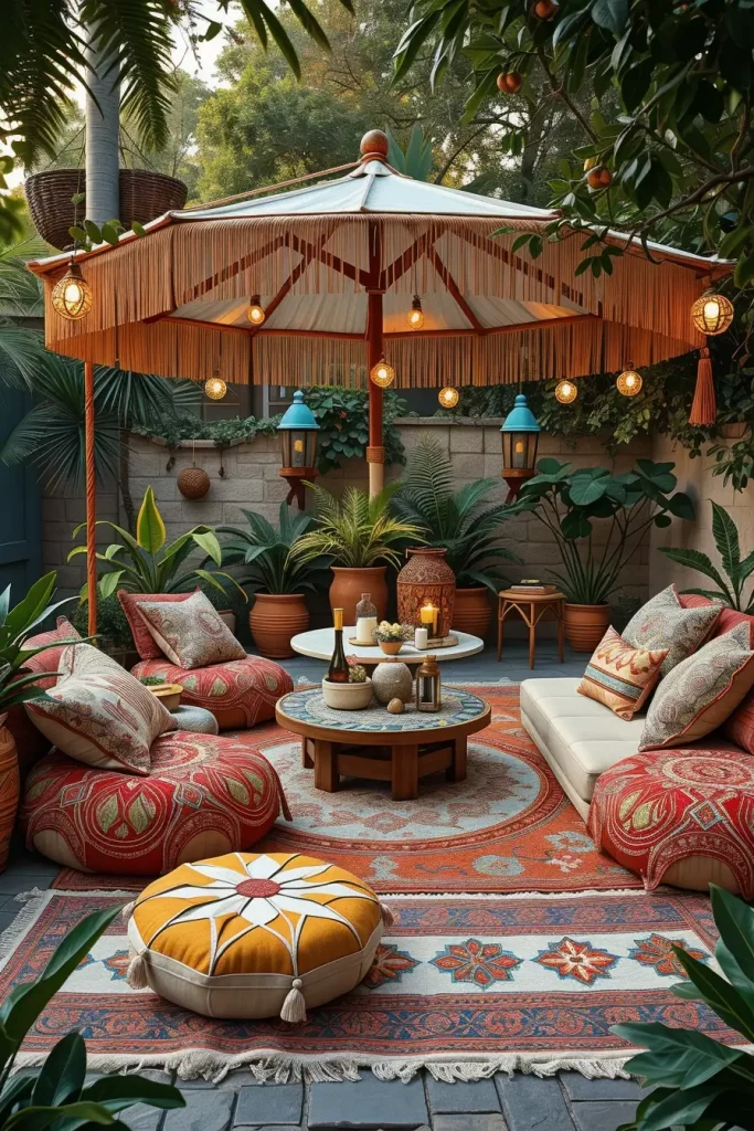 63 Boho Patios: Stylish and Cozy Outdoor Space Ideas