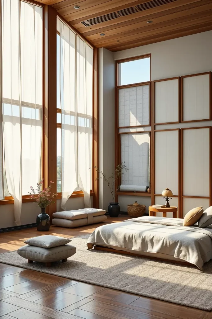 63 Japanese Bedroom Design Ideas for a Peaceful and Minimalist Retreat