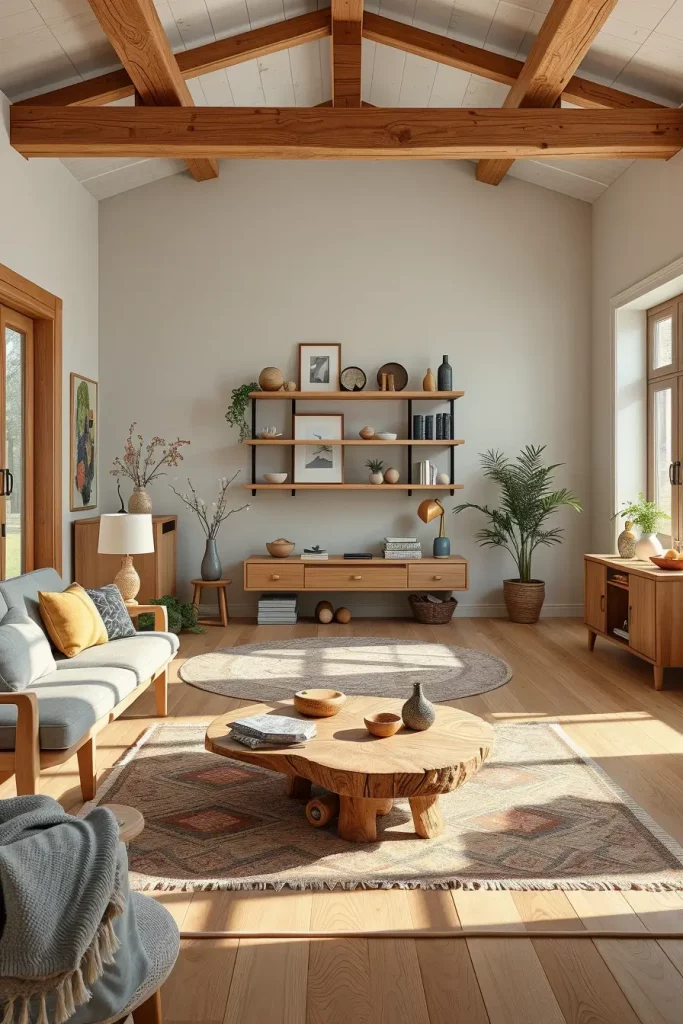 Nordic Nesting: 65 Scandinavian Living Room Ideas That Whisper Peace and Power