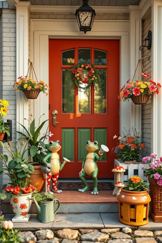Whimsical Watchers and Porch Protectors: 65 Figurine Ideas That Greet With Style
