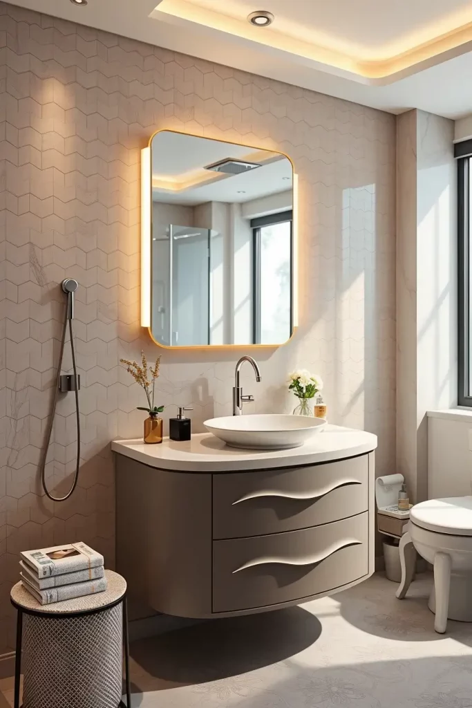 64 Architectural Curves Bathroom Ideas That Redefine Modern Design