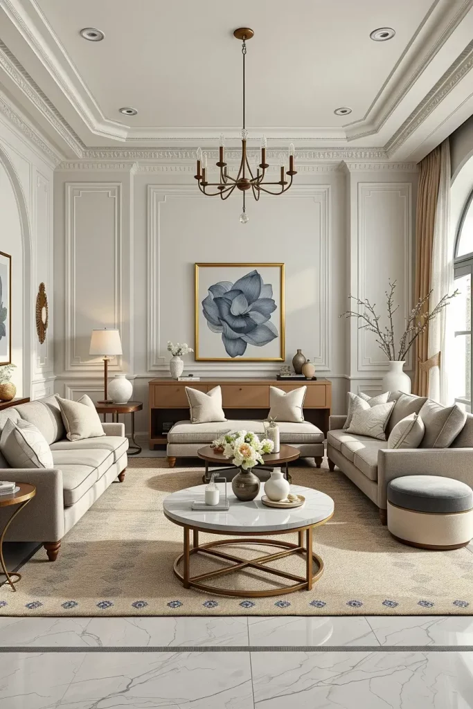 65 Quiet Luxury Ideas in Living Room for a Refined and Timeless Space