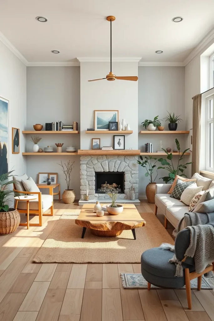 Nordic Nesting: 65 Scandinavian Living Room Ideas That Whisper Peace and Power