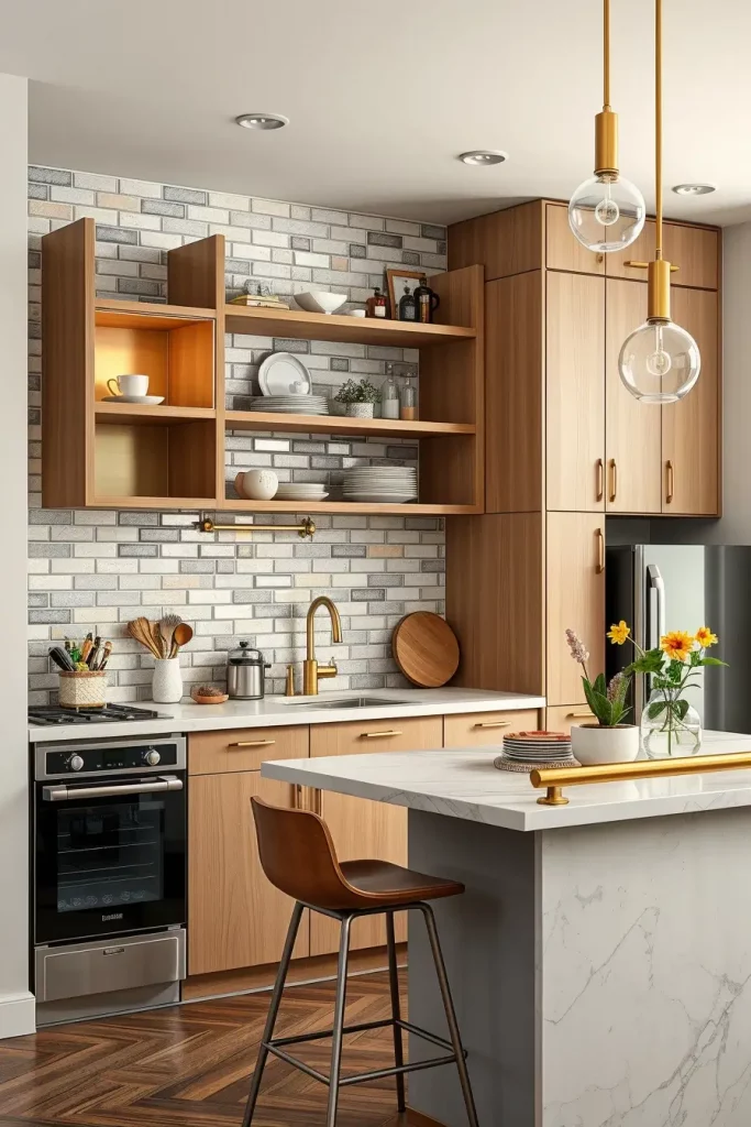 Kitchen Geometry: 67 Unexpected Layouts That Redefine Small-Space Living