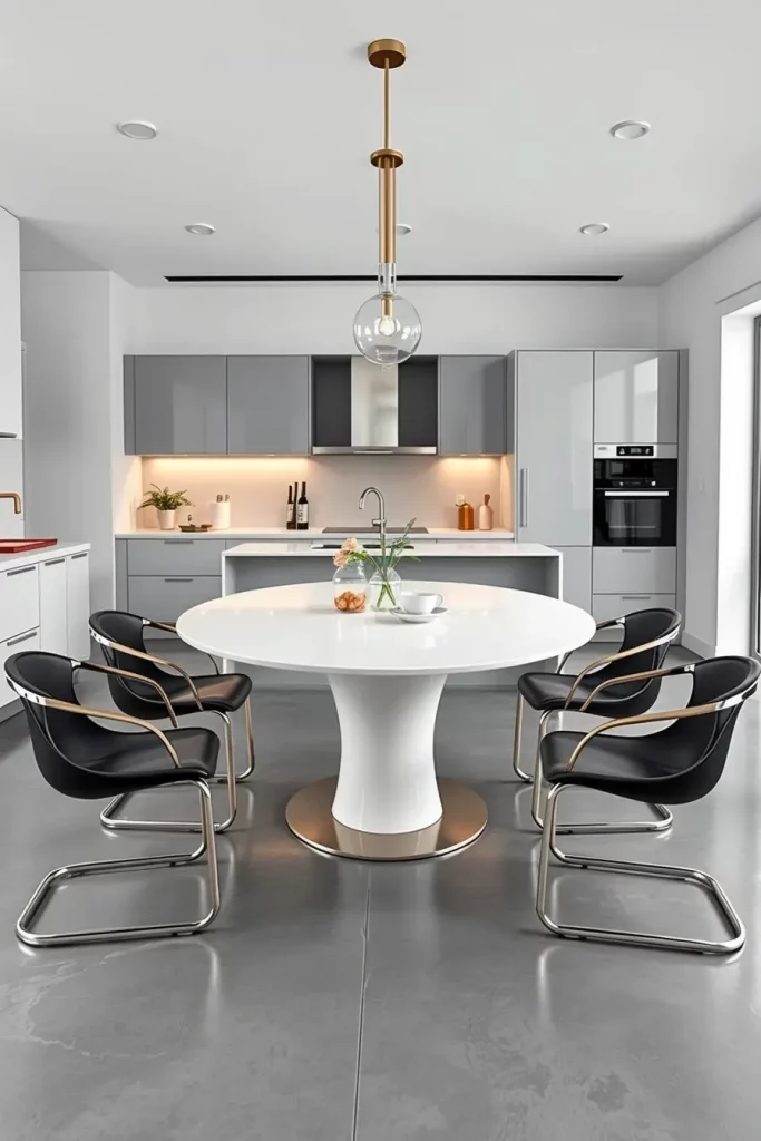 62 Oval Dining Tables in the Kitchen: Elegant and Space-Saving Ideas