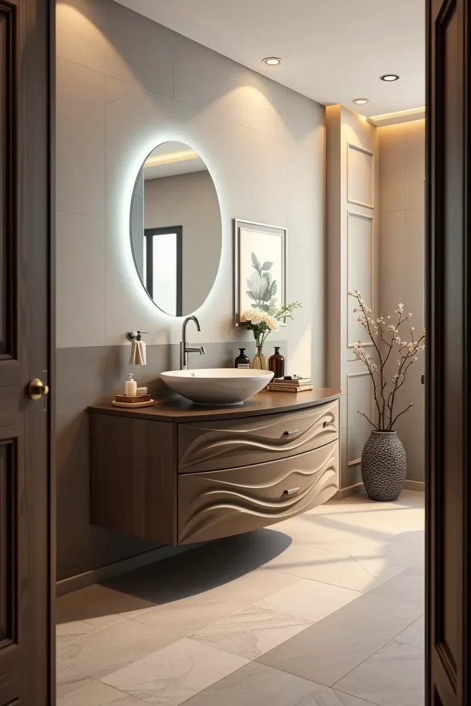 64 Architectural Curves Bathroom Ideas That Redefine Modern Design