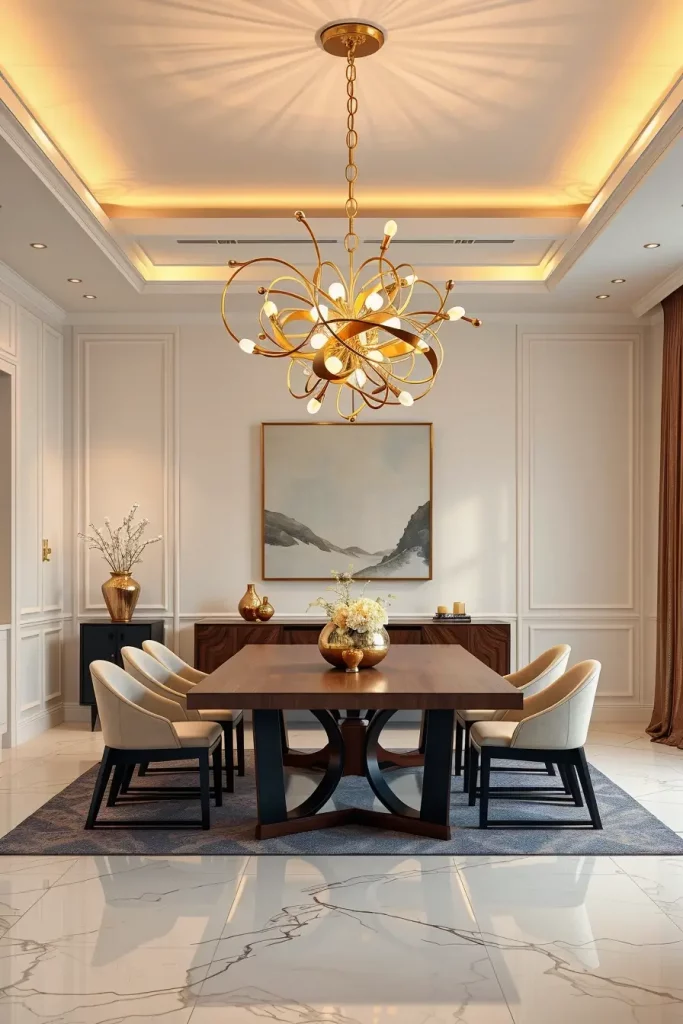 65 Elegant Dining Room Lighting Fixtures That Add Sophistication and Style