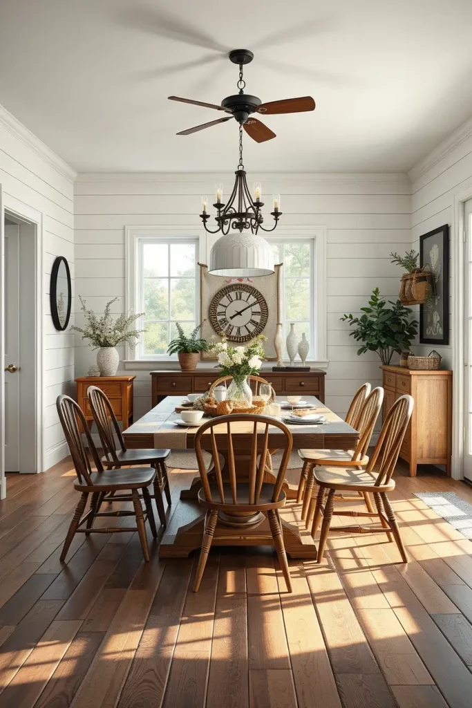 66 Farmhouse Dining Rooms That Blend Rustic Charm and Modern Comfort