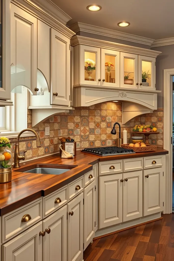 Whittled Wonders: 64 Traditional Kitchen Woodwork Ideas That Stir the Soul