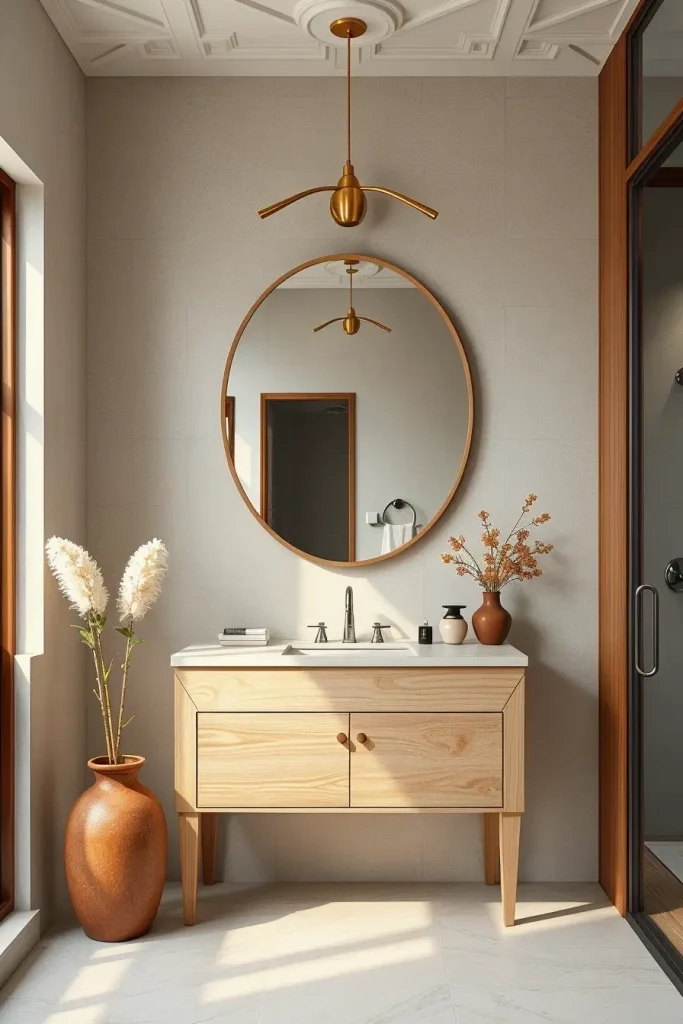 Wabi-Sabi Soaks and Scandinavian Softenings: 64 Unconventional Japandi Bathrooms
