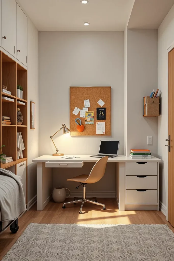 51 Minimalist Dorm Room Design Ideas for a Clean and Modern College Space
