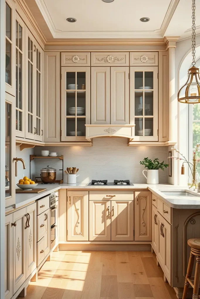 61 Carved Wood Kitchen Cabinets Ideas to Add Character and Elegance