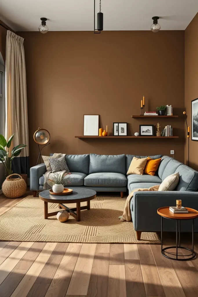 63 Colors of a Cozy Fall Living Room: Unexpected Shades for a Glowing Interior