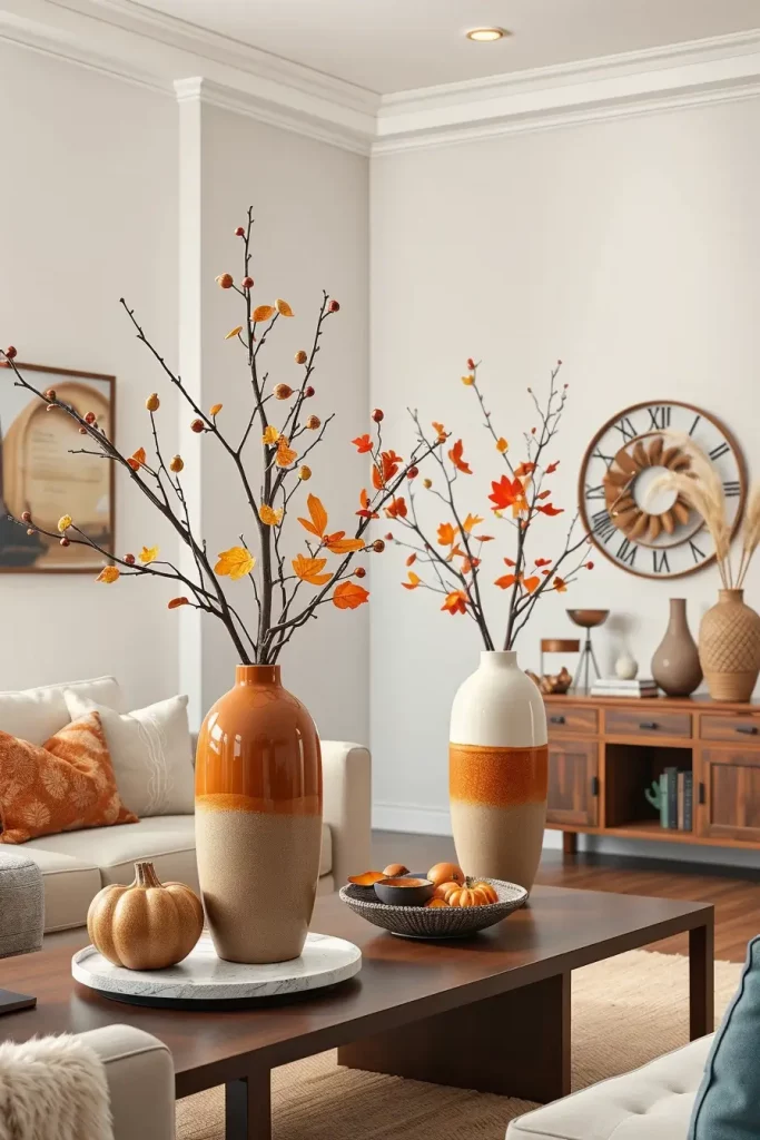 Textural Symphony: 67 Textures Fall Living Room Ideas to Embrace the Season