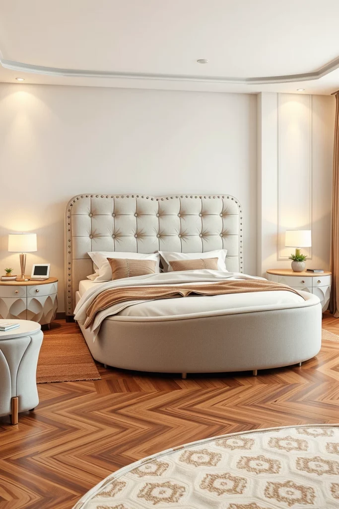 65 Curved Bedroom Furniture Ideas to Transform Your Sleeping Space