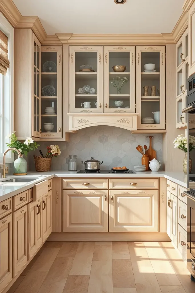 61 Carved Wood Kitchen Cabinets Ideas to Add Character and Elegance