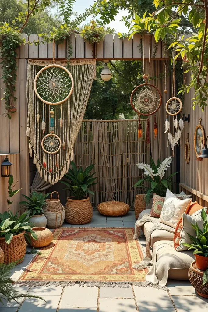 63 Boho Patios: Stylish and Cozy Outdoor Space Ideas