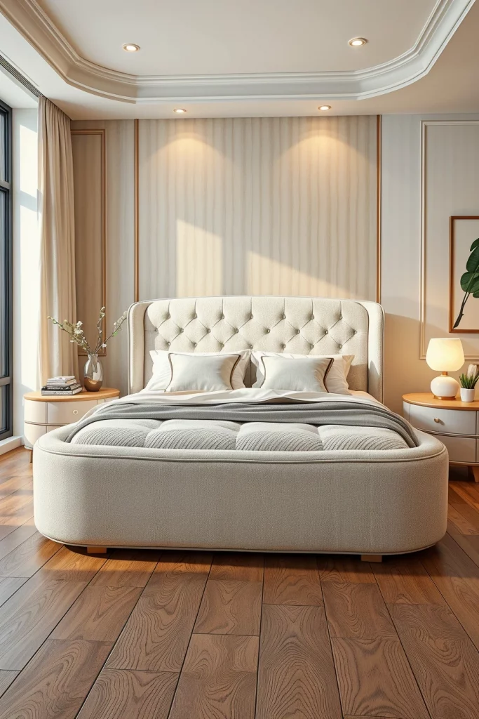 65 Curved Bedroom Furniture Ideas to Transform Your Sleeping Space