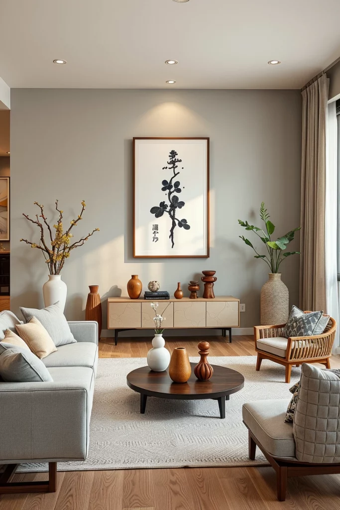 64 Japandi-Style Living Room Ideas for a Calm and Modern Home
