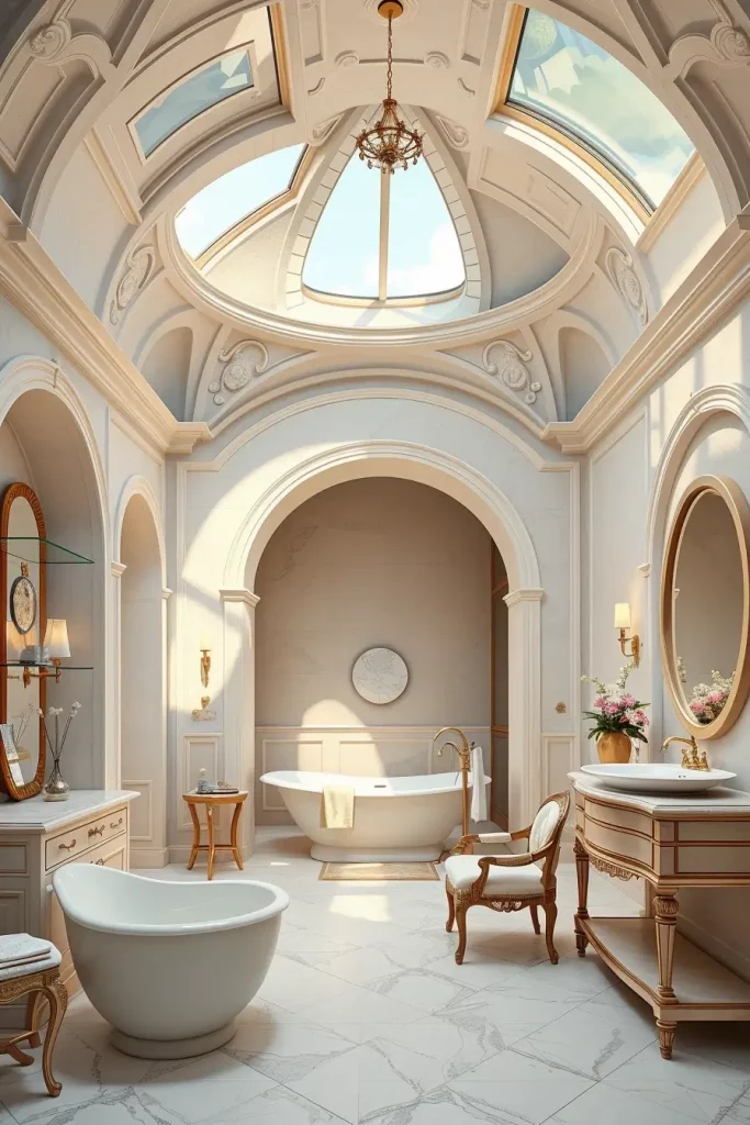 From Angles to Arches: 69 Soft Curves That Redefine Bathroom Elegance