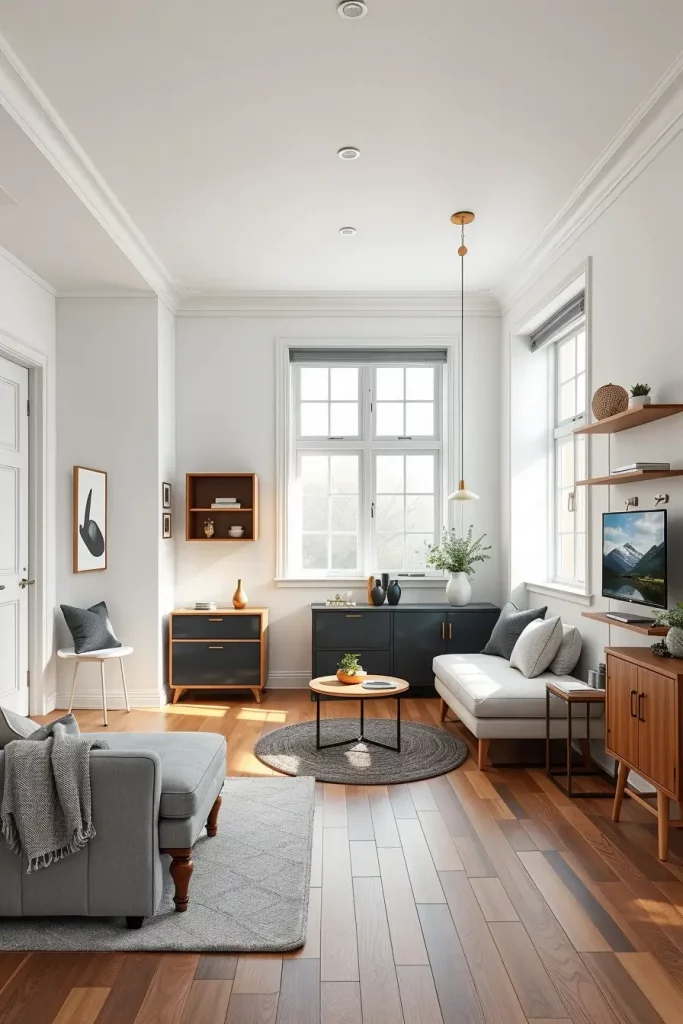 Nordic Nesting: 65 Scandinavian Living Room Ideas That Whisper Peace and Power
