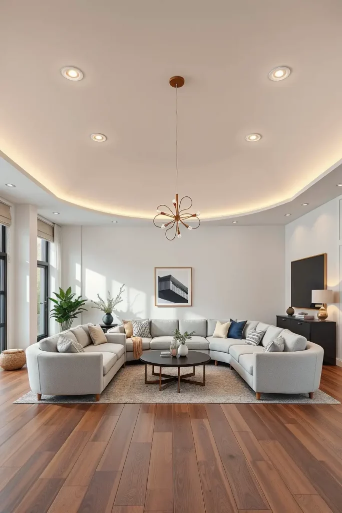 Sculpted Serenity: 68 Soft Curves in the Living Room That Whisper Modern Elegance