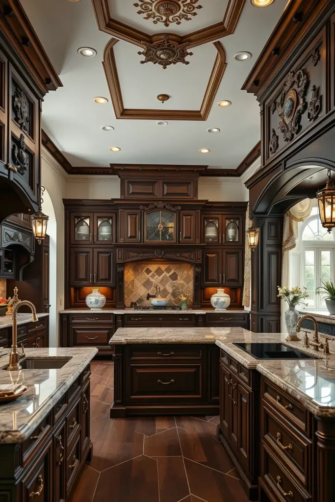 61 Carved Wood Kitchen Cabinets Ideas to Add Character and Elegance