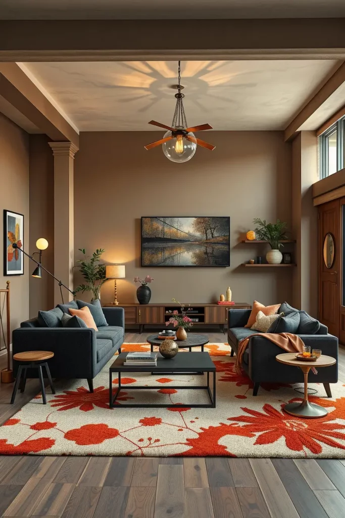 63 Colors of a Cozy Fall Living Room: Unexpected Shades for a Glowing Interior