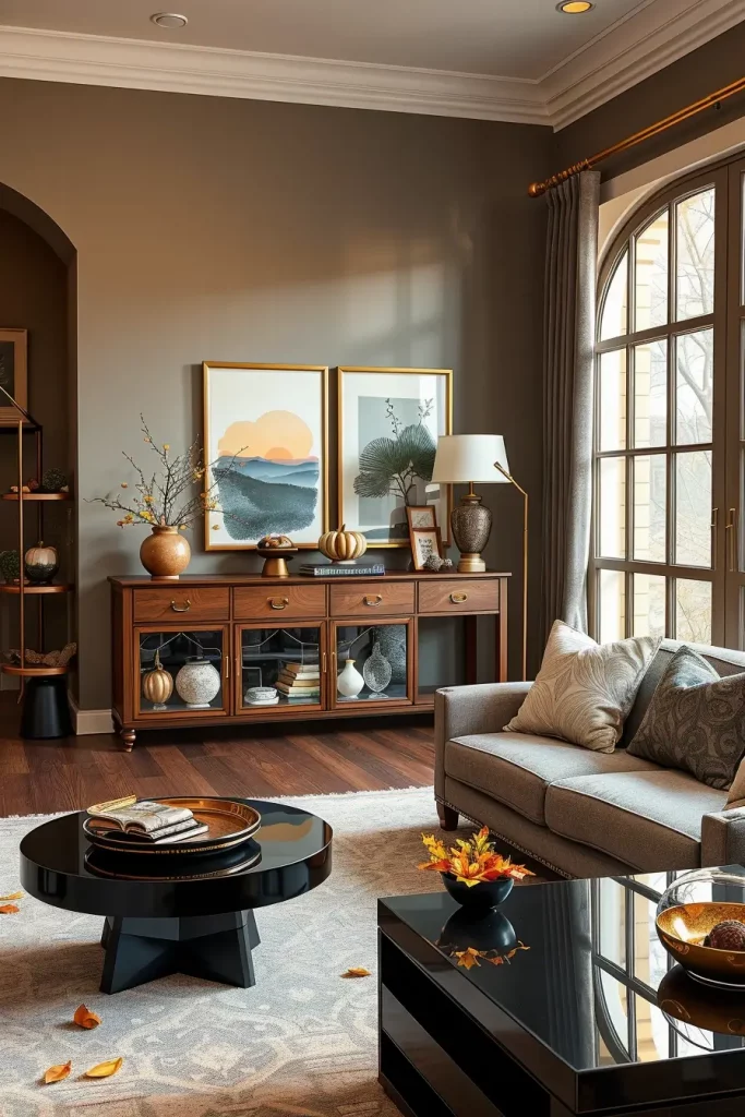 Textural Symphony: 67 Textures Fall Living Room Ideas to Embrace the Season