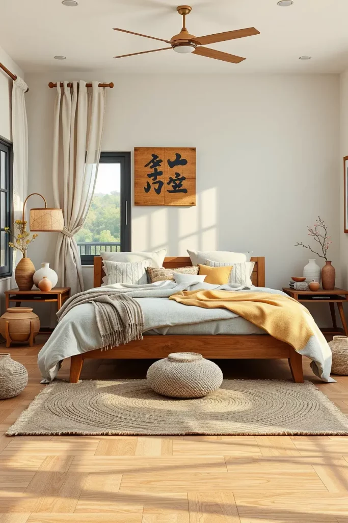 62 Unique Japandi-Style Bedroom Ideas for a Calm and Minimalist Space
