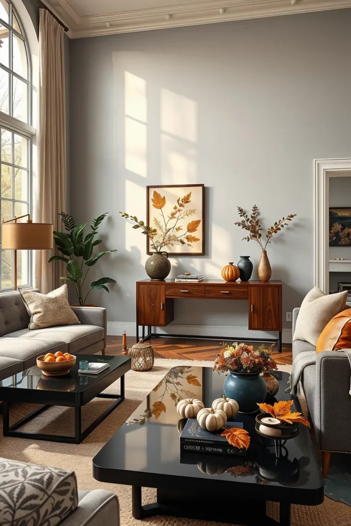 Textural Symphony: 67 Textures Fall Living Room Ideas to Embrace the Season