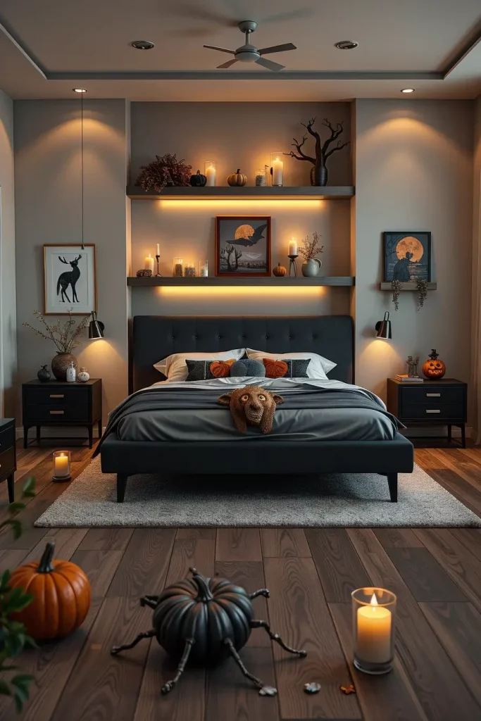 64 Halloween Bedroom Decor 2025: Frightfully Stylish Ideas for Your Space