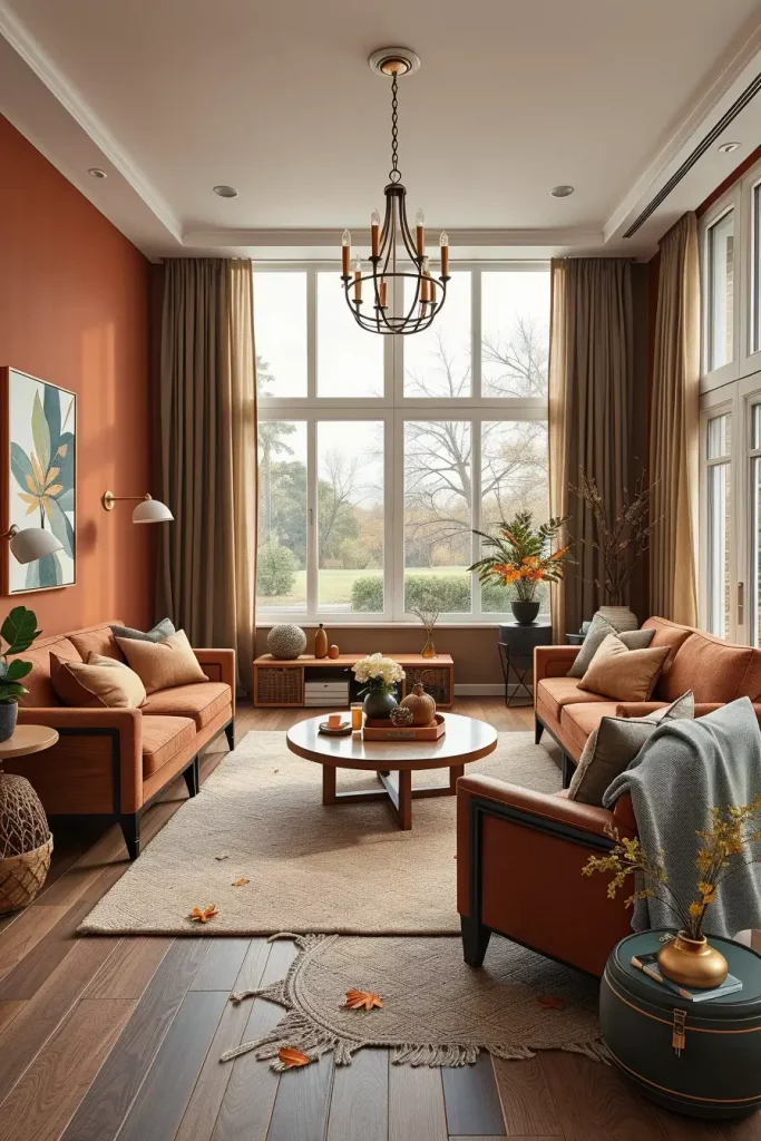64 Fall Living Room Decor Ideas 2025 to Make Your Space Feel Cozy and Seasonal