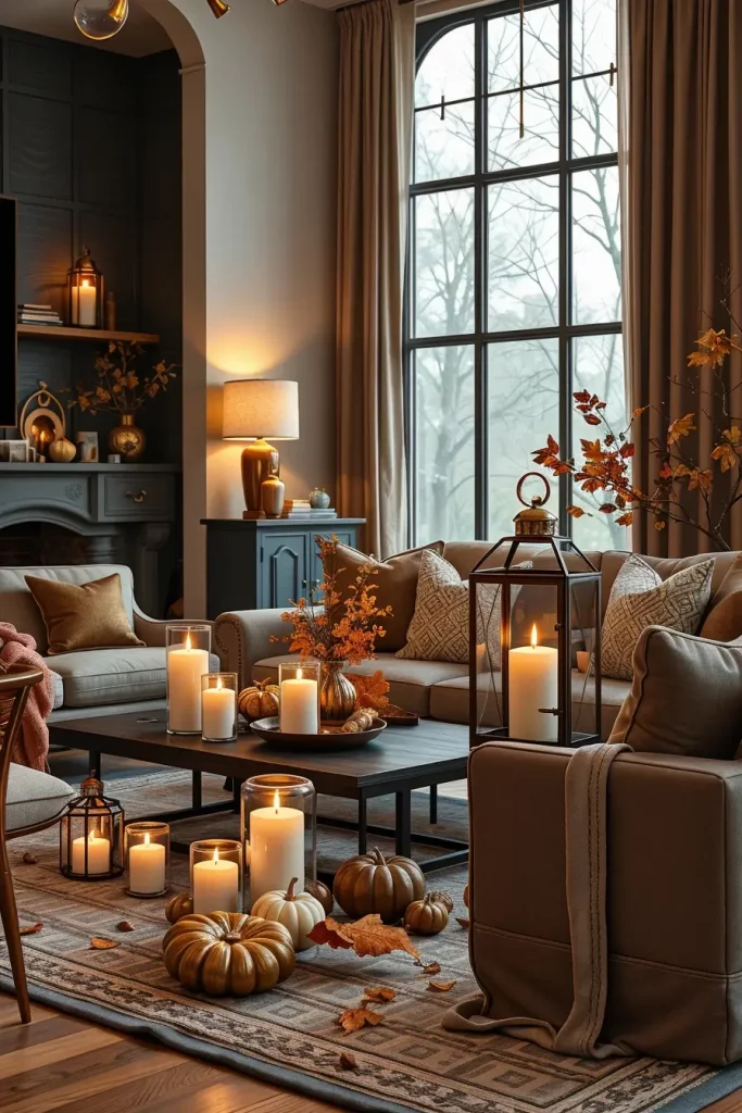 64 Fall Living Room Decor Ideas 2025 to Make Your Space Feel Cozy and Seasonal