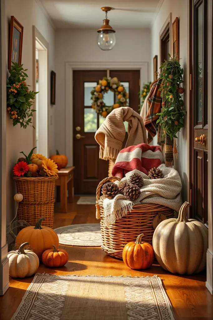 64 Fall Hallway Decor Ideas 2025 to Transform Your Entryway This Season