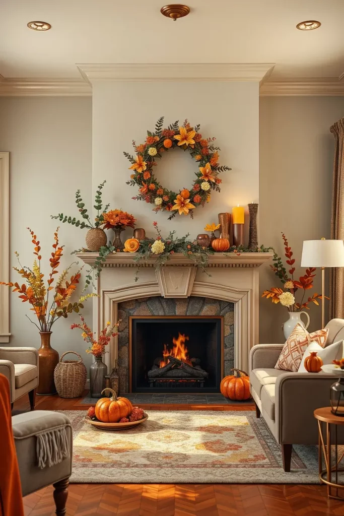 64 Fall Living Room Decor Ideas 2025 to Make Your Space Feel Cozy and Seasonal