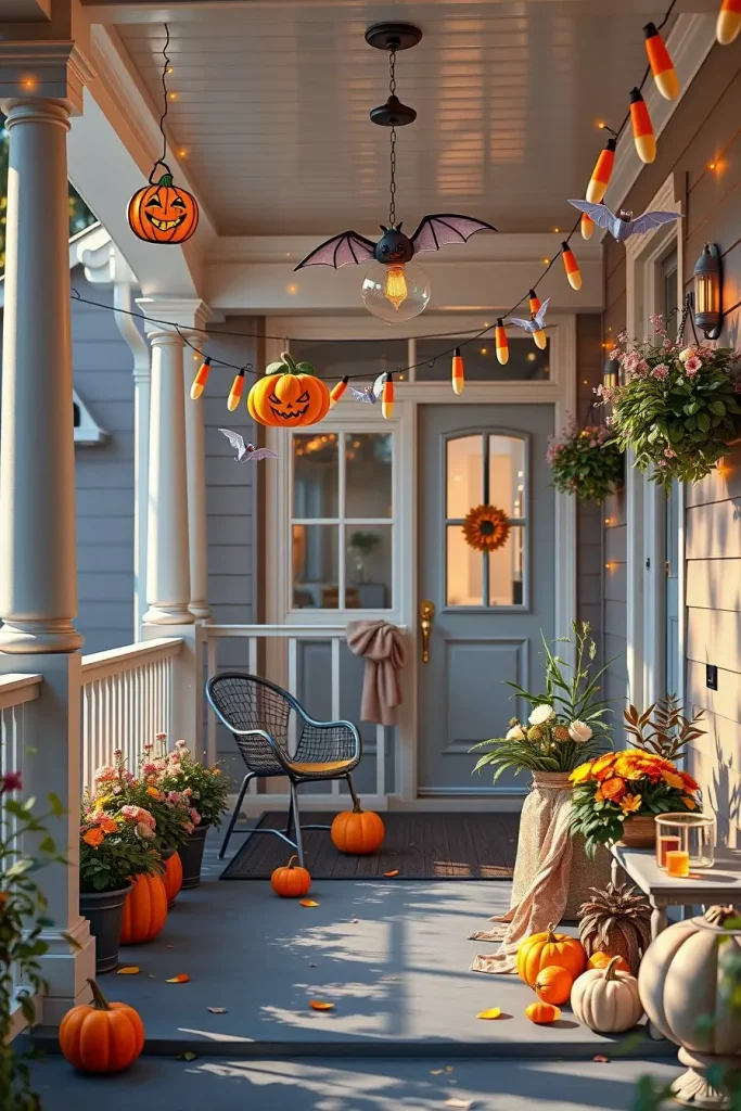65 Cute and Funny Halloween Porch Decorations 2025 to Make Your Home the Talk of the Block