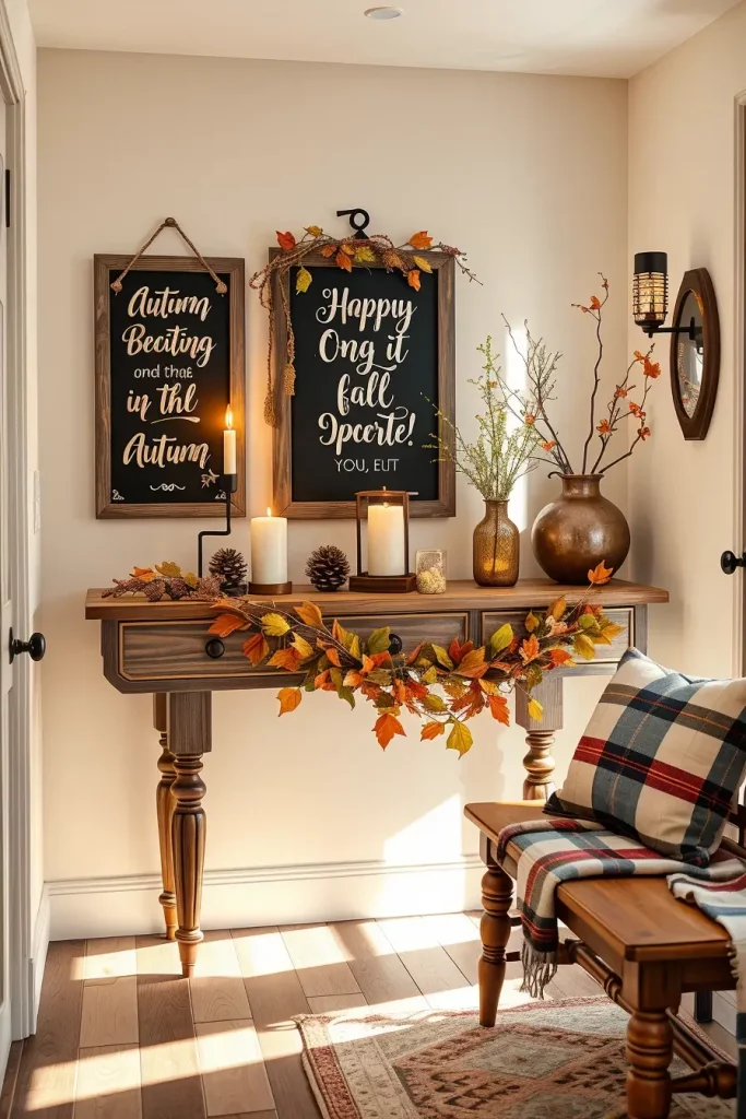 64 Fall Hallway Decor Ideas 2025 to Transform Your Entryway This Season