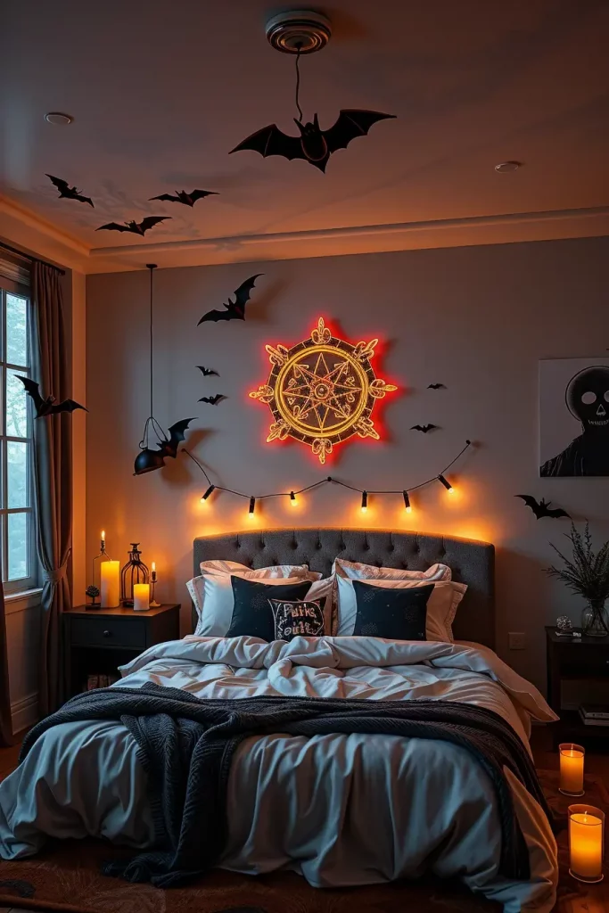 64 Halloween Bedroom Decor 2025: Frightfully Stylish Ideas for Your Space