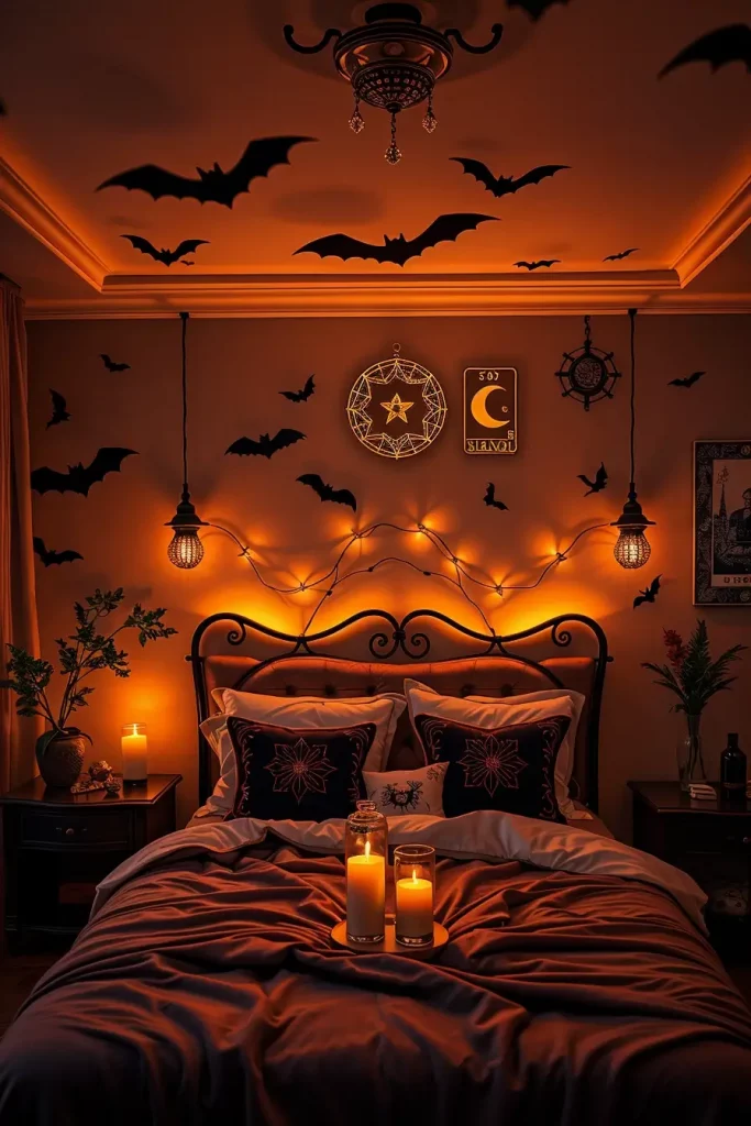 64 Halloween Bedroom Decor 2025: Frightfully Stylish Ideas for Your Space