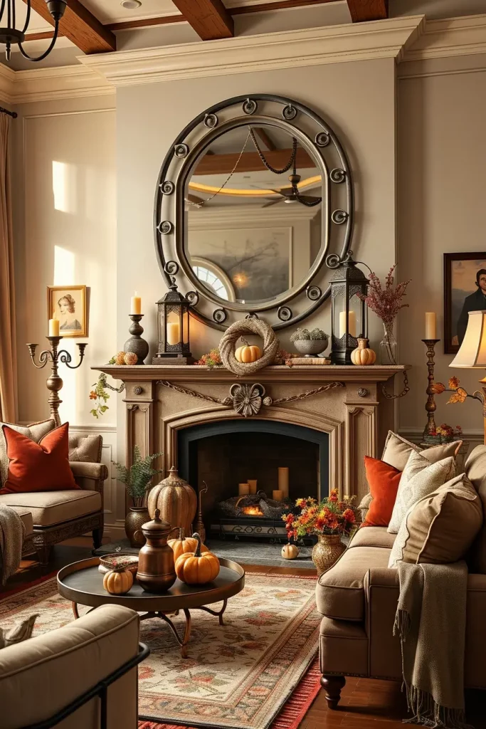 64 Fall Living Room Decor Ideas 2025 to Make Your Space Feel Cozy and Seasonal