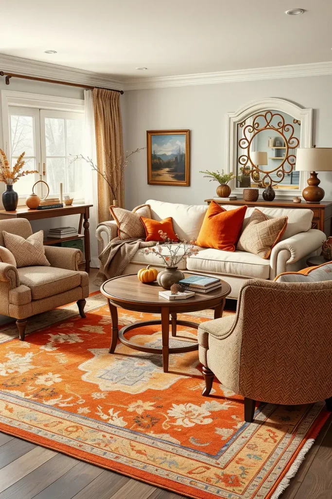 64 Fall Living Room Decor Ideas 2025 to Make Your Space Feel Cozy and Seasonal