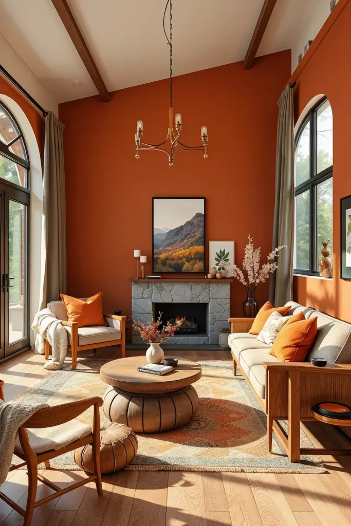 64 Fall Living Room Decor Ideas 2025 to Make Your Space Feel Cozy and Seasonal