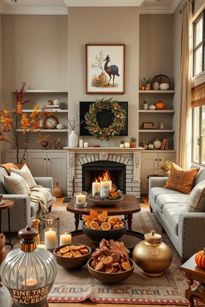 64 Fall Living Room Decor Ideas 2025 to Make Your Space Feel Cozy and Seasonal