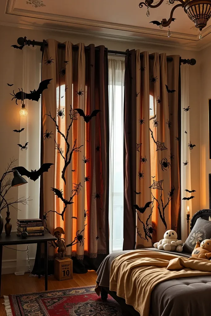 64 Halloween Bedroom Decor 2025: Frightfully Stylish Ideas for Your Space