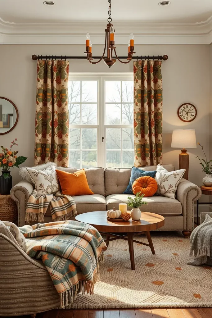 64 Fall Living Room Decor Ideas 2025 to Make Your Space Feel Cozy and Seasonal