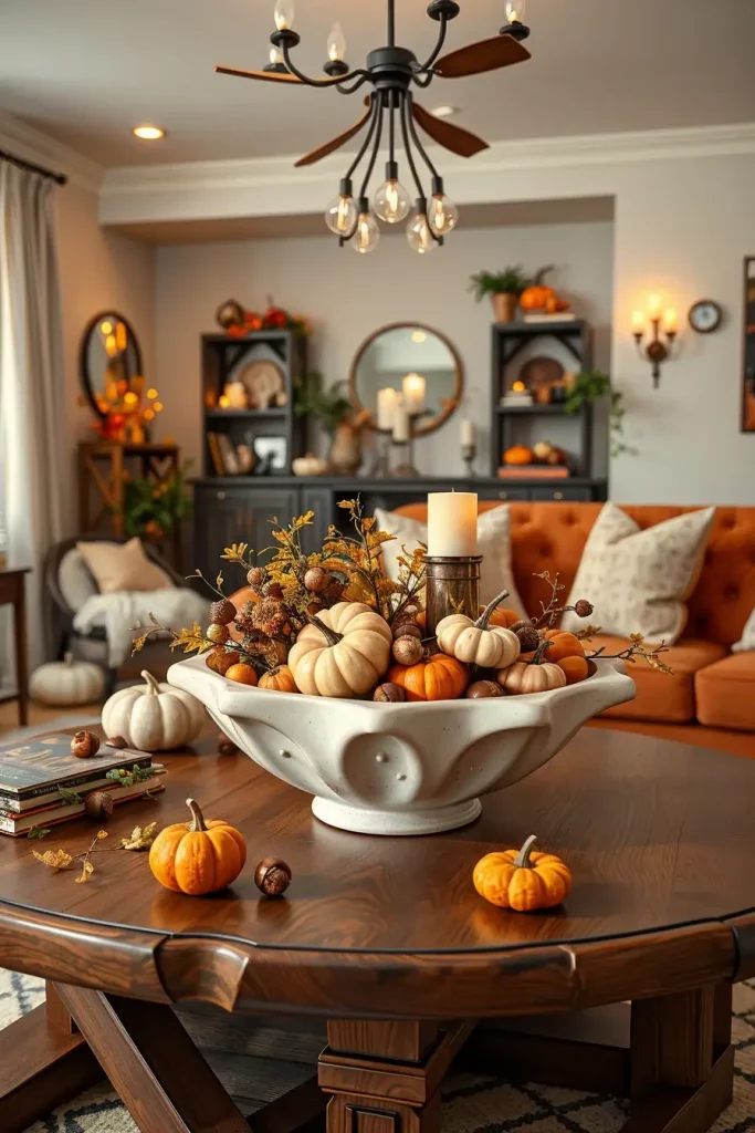 64 Fall Living Room Decor Ideas 2025 to Make Your Space Feel Cozy and Seasonal